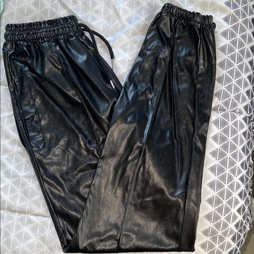 Source Unknown Black Track Pants